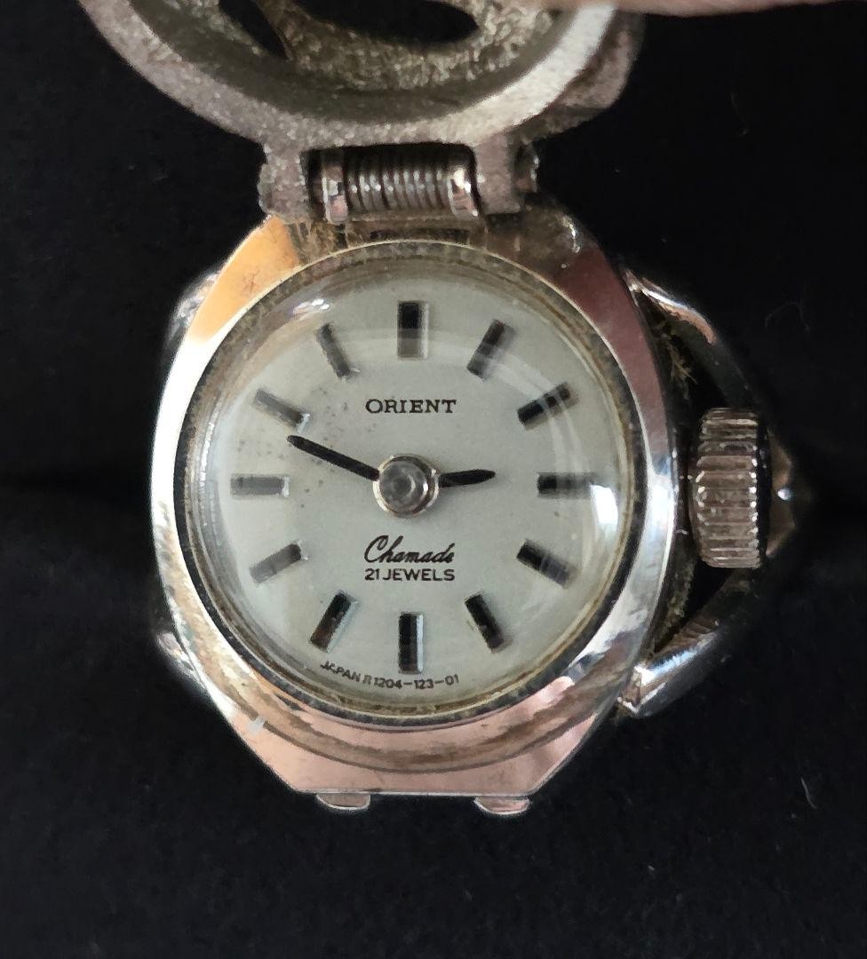 Operating item ORIENT Orient Ring Watch Jade like… - image 4