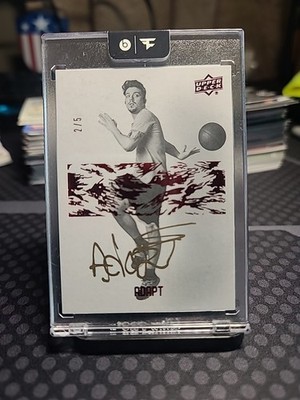Upper Deck Beats X Faze Trading Card #5 Signed By Adapt #'d 2/5 Rare 2021 Auto