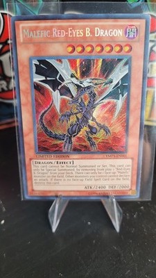 Malefic Red-Eyes B. Dragon YMP1-EN001-Secret Rare-NM-Limited