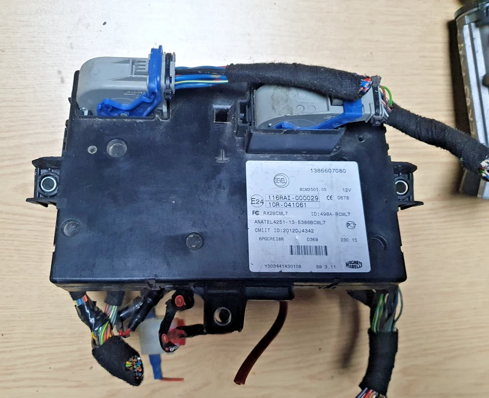 # ECU Lock Kit Set Citroen RELAY Peugeot Boxer 2.2 euro5 9691854880 9676721380 - Image 3 of 4