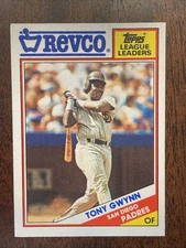 Tony Gwynn 1989 Topps Revco #1