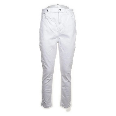 Dunnes Stores, Jeans, Größe: 42, Weiß, Baumwolle/Elasthan, Einfarbig, Damen #sbl