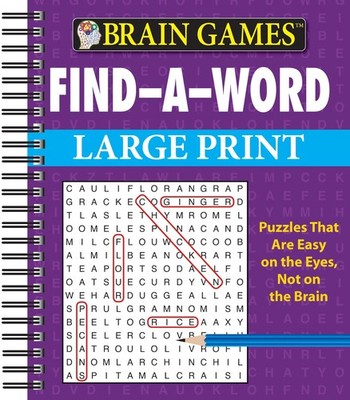 Brain Games - Find-a-Word (Large Print) (Brain Games Large Print)