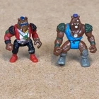 Vintage TMNT Bebop Micro Figures Lot of 2 Playmates Toys 1990s Miniature Figures