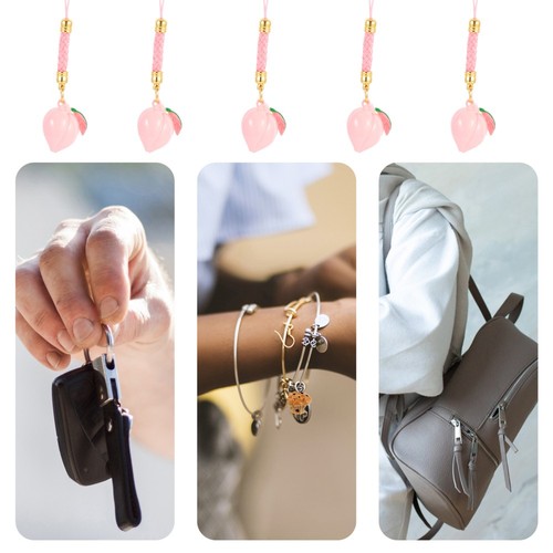 5 Pcs Lucky Bell Anhänger Telefon Charms Charmantes Telefon-Lanyard - 第 2/12 張圖片