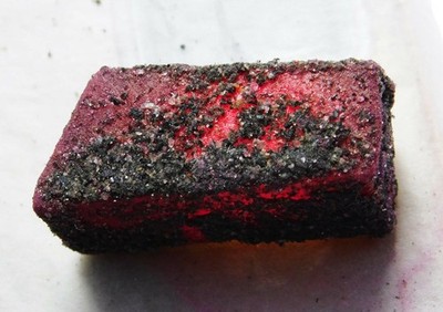 CERTIFIED 128 Ct Rare Red Ruby Natural Earth Mined Uncut Rough Loose Gemstone