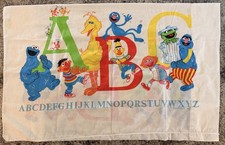 Sesame street Letters Standard Pillow Case