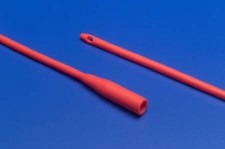 Urethral Catheter Dover Robinson Tip Red Rubber 20 Fr. 16 Inch