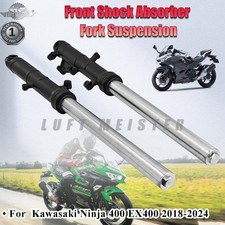 Pair Front Shock Absorber Fork Suspension For KAWASAKI NINJA 400 EX400 2018-2024