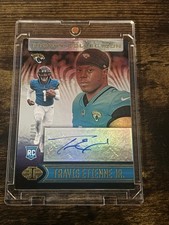 2021 Panini Illusions Travis Etienne #71 Trophy Collection Signatures /99 AU RC