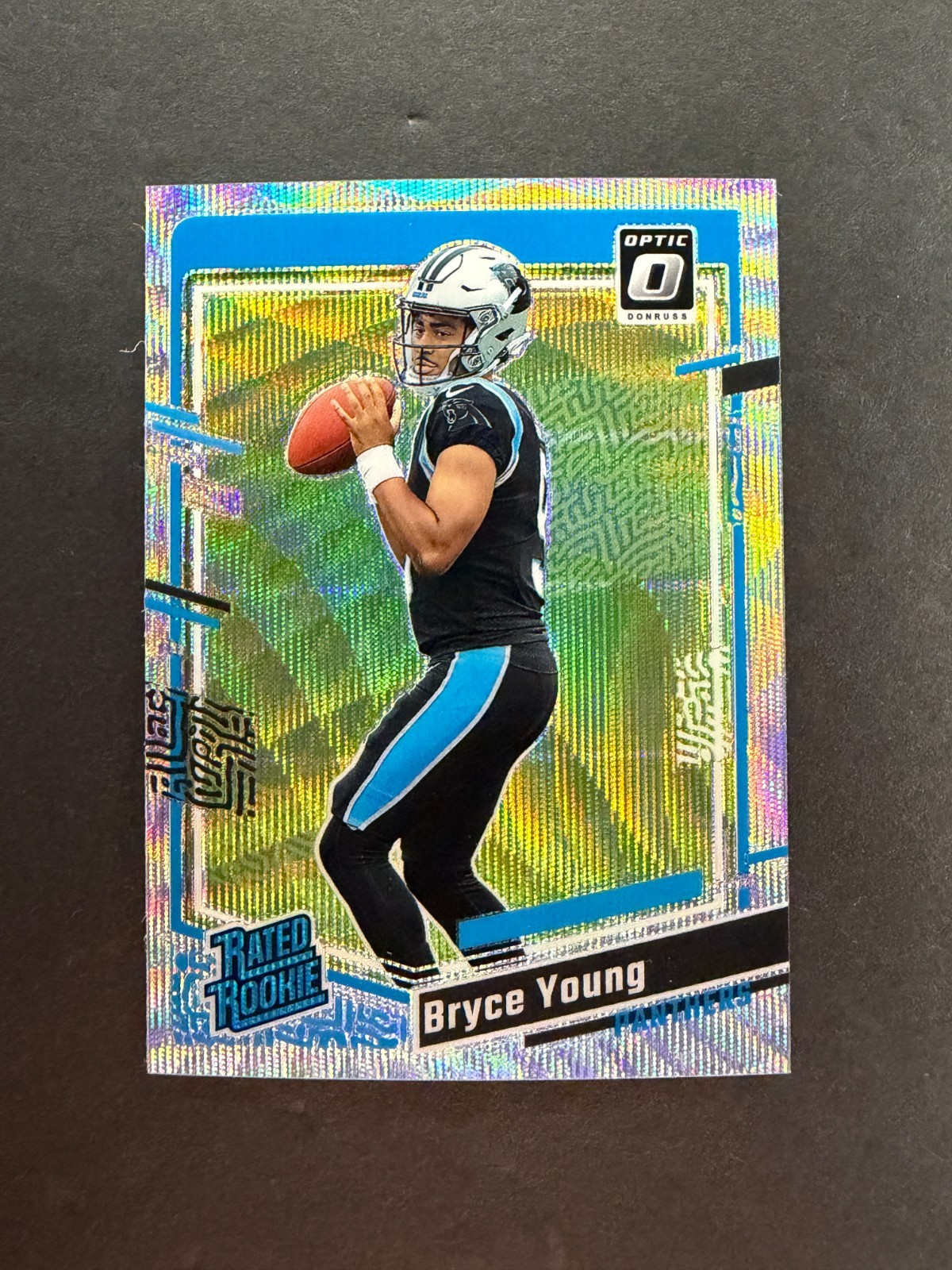 Bryce Young 2023 Panini Donruss Optic Rated Rookie Wave /300 #213