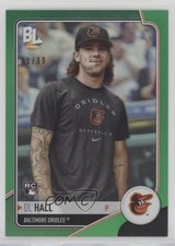 2023 Topps Big League Wrapper Redemption Green Foil 19/99 DL Hall #WR-57 1dm4