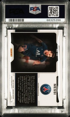 2021-22 Panini Obsidian - Black Color Blast Lionel Messi #10 for