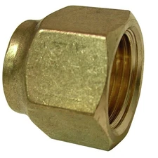 Appli Parts APFN-516 5/16 in Flare short brass flared fittings for use with copp