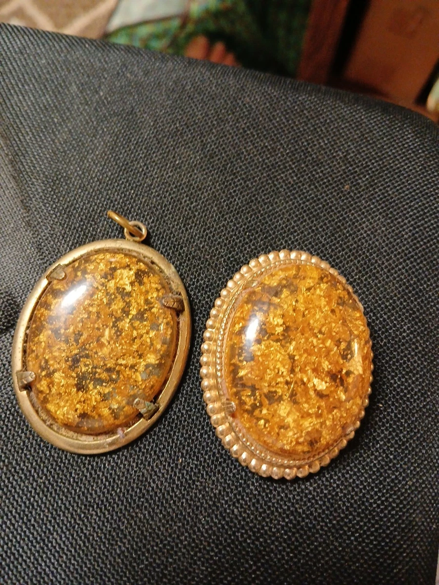 18k GOLD Overly ブローチUSAヴィンテージ 18k Gold Brooch In Retro Fine Pins & Brooches for sale | eBay