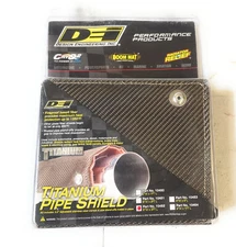 DEI Pipe Shield w/ Stainless Steel Clamps, 6"x3', Titanium, 010452