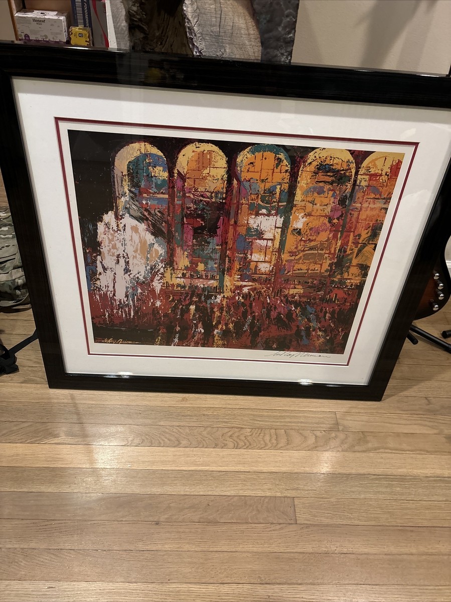 leroy neiman Metropolitan Opera 1980 pencil signed serigraph Coa