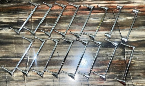 Vtg Lot 16 pc Kitchen Bathroom Dresser Cabinet Handles Pulls MCM Atomic