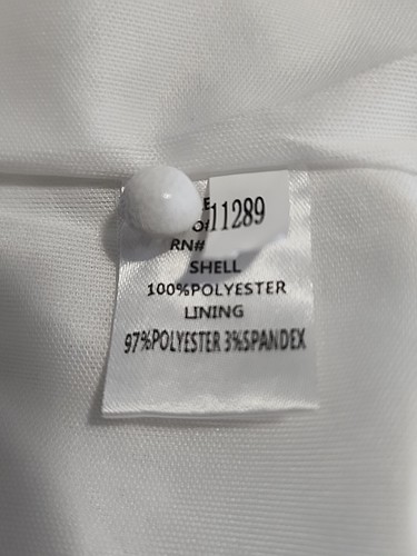 Emberley Women's White Embroidered Knee Length Medallion Scallop Dress Size XL - Picture 8 of 8
