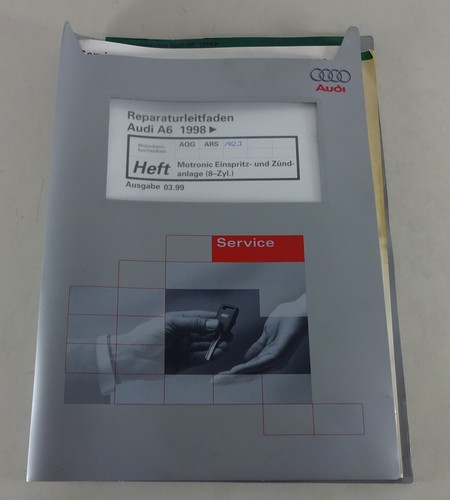 Manual de Taller / Guía de Reparación Audi A6 C6 Motronic Einspr Zündanlg. 8