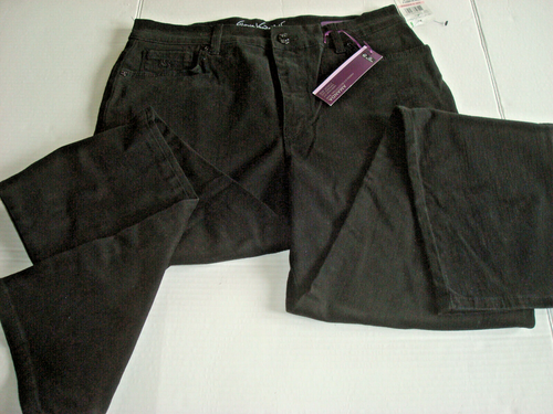 Jeans de mezclilla negros para dama talla 10 nuevos con etiquetas G. Vanderbilt - Imagen 2 de 3