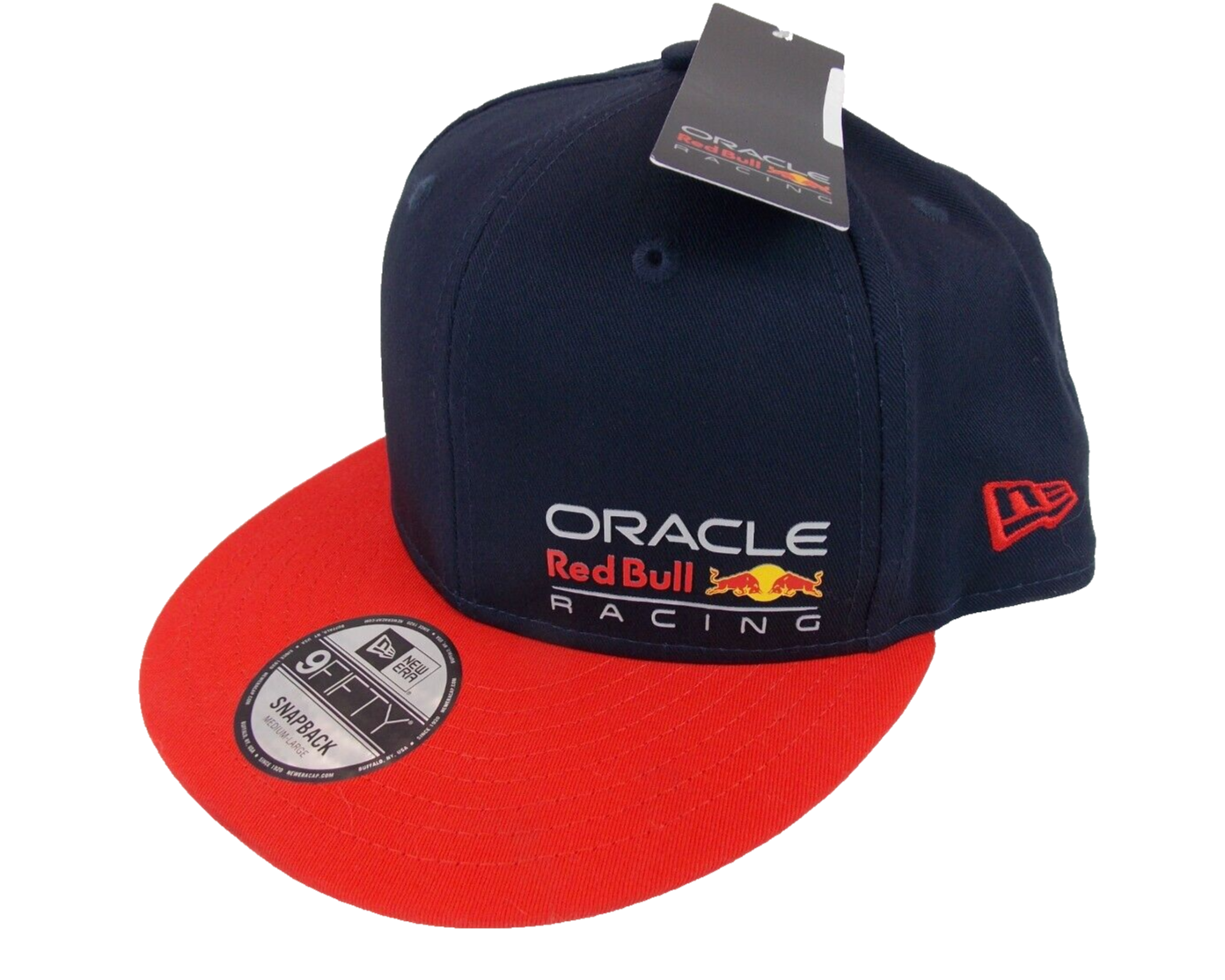 Oracle Red Bull Racing F1 New Era Essential Navy Cap Snapback Hat Flat Bill