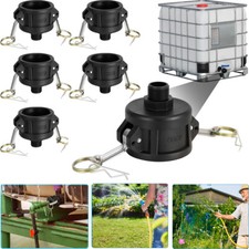 1-10PCS 275 330 Gallon IBC Tote Water Tank Adapter 2"Cam Lock Garden Hose 3/4"