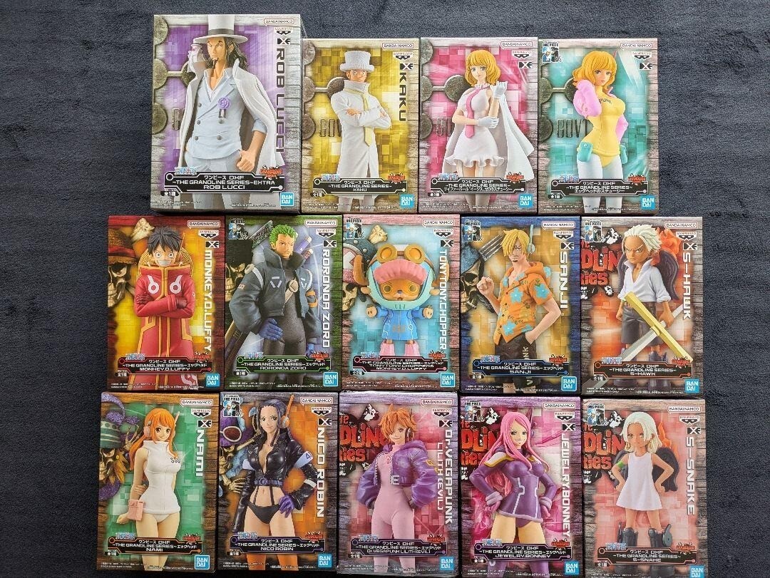 ワンピースDXF〜THE GRANDLINE SERIES〜 14体 フィギュア One Piece DXF THE GRANDLINE SERIES Egghead Figure 14 piece