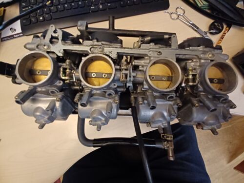 Carburatori Kawasaki ZX9R Carboidrati E1 modificati per Zetec pinto kit 2 litri auto Ford - Foto 1 di 4