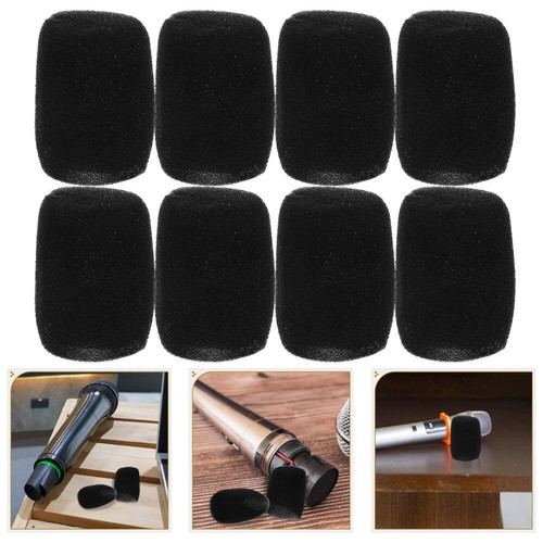 12 Pcs Microphone Sponge Cover Ball Head Mesh Metal Windscreen Heads Grille