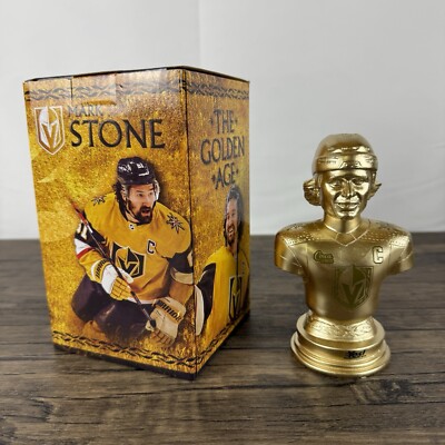 Vegas Golden Knights New In Box Mark Stone Gold Statue Figure Bust