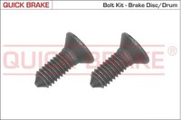 2X Quick Brake 11667K Schraubensatz, Bremsscheibe FüR Volvo