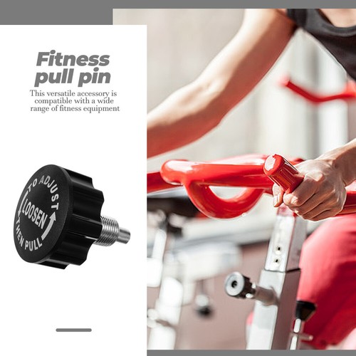 Spherical Rotating Pull Pin Fitness Exercise Bikes Height Adjustment Knob - Picture 11 of 12