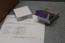 Box of 72x Inova Fisher HEp-2 Cell 6 Well Barcoded IFA Glass Microscope Slides