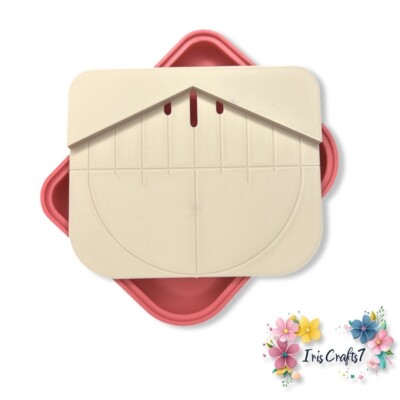 Bohrer Führungsloch Polymer Clay Cutter | 3D-gedrucktes Tonwerkzeug | IrisCrafts7 UK