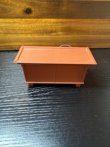 Fisher Price Loving Family Dollhouse Vintage 2005 Mattel Coffee Table Baskets - Picture 4 of 6