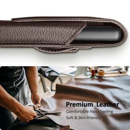 For Apple iPhone 6/6s/7/8 Plus Vertical Leather Case w/ Belt Clip Holster Cover - Picture 12 of 53