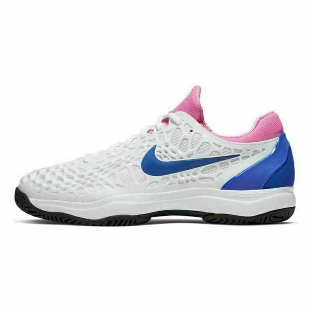 Size 8 - Nike Air Zoom Cage 3 HC White Pink Blue for sale online | eBay