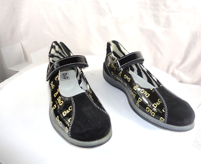 flat DOLCE & GABBANA Kids Shoes Girl Patent Leather Black Formal Flat