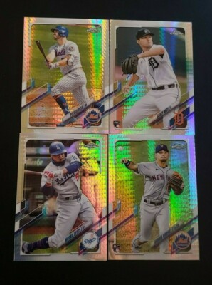 2021 Topps Chrome Baseball PRISM REFRACTORS You Pick - 2 Card Minimum
