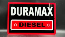 Duramax Diesel Aluminium Tin Sign 12"x18"