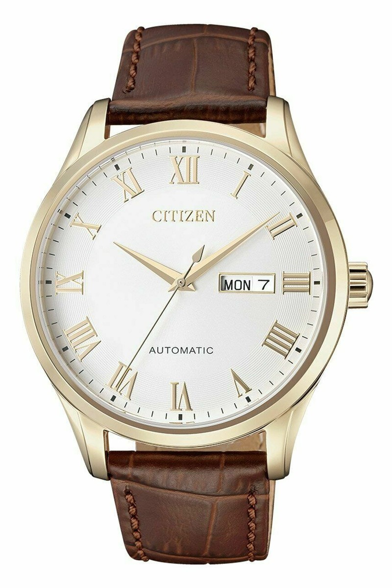 Citizen NH8363-14A JAPAN Automatic Gold-Tone Men's Wristwatch