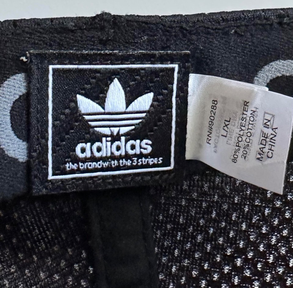 Adidas Men's Breathable Lightweight Fitted Cap Hat Size L/XL New