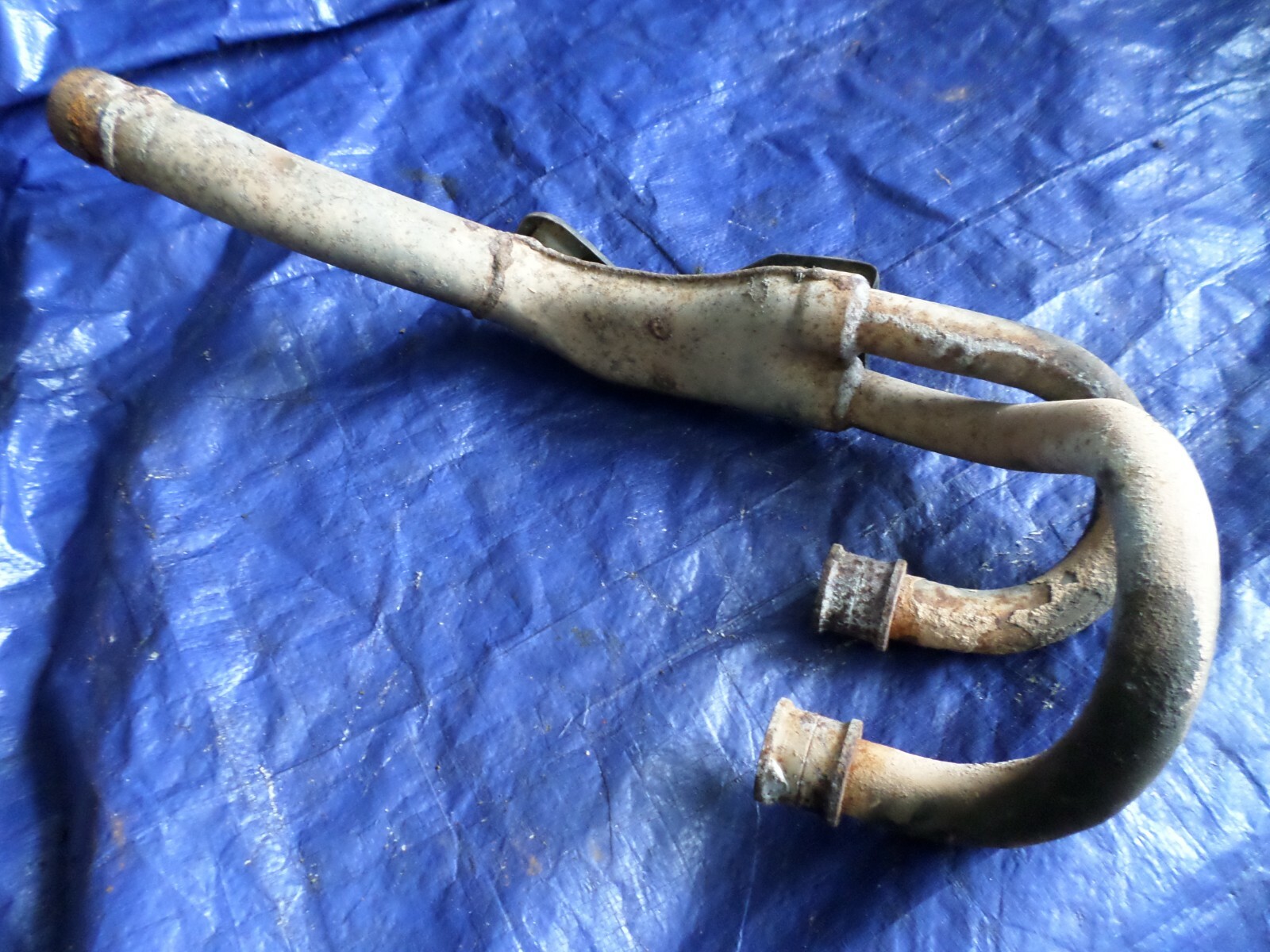 Honda XR200R XR200 Exhaust Header Head Pipe 1984 1985 eBay