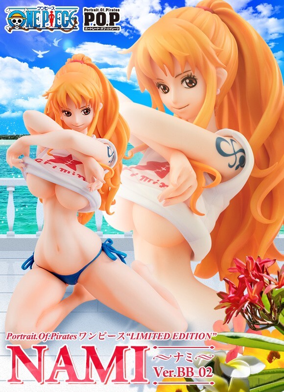 One Piece Portrait.Of.Pirates LIMITED EDITION Nami Ver.BB 02