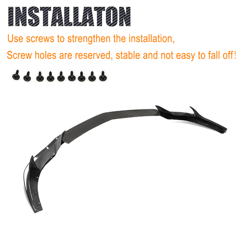 Alerón delantero de carbono labio delantero parachoques labio para Mercedes SLS AMG C197 - Imagen 11 de 13