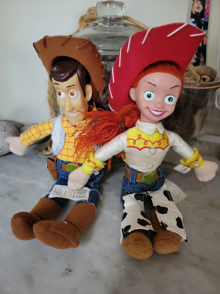 Jessie and woody sales plush dolls