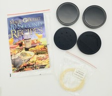 Magic Bullet Blender Juicer Perforated Shaker Steamer Strainer Lids / Gaskets