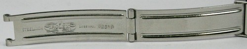 ROLEX RARE N.O.S VINTAGE LADIES DEPLOYANT BUCKLE / CLASP 6251D "BIG LOGO" - Picture 4 of 8