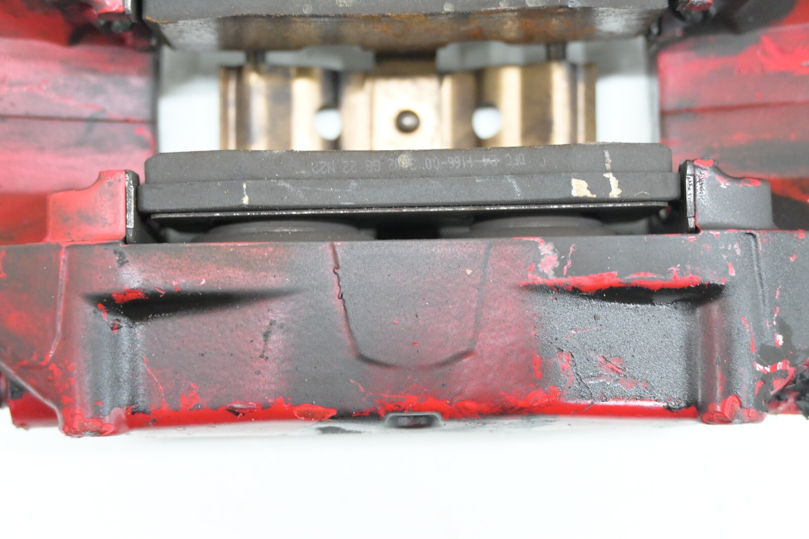 ⭐ 08-17 Maserati Granturismo Rear Brembo Brake Caliper Shoe Carrier Red Set Oem
